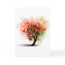 Heart Tree Card