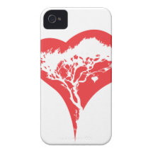 Heart Tree iPhone 4/4S Case Case-Mate iPhone 4 Cases