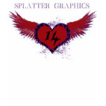 Heart Upon Wings t-shirts