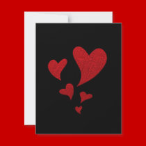Heart Valentine Invitation