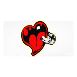 Heart w/ Body Piercing Jewellery photo cards