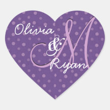Heart Wedding Heart Stickers