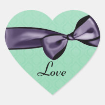 Heart Wedding Stickers