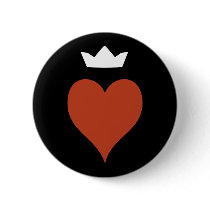 Heart with Crown Pins