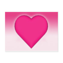 Heart With Gradient Background: