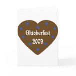Heart with Oktoberfest icon cards