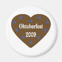 Heart with Oktoberfest icon Magnet