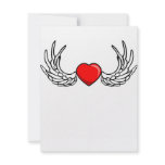 Heart with WIngs invitations