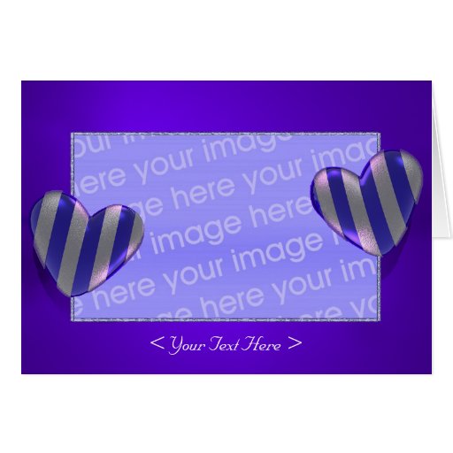 Heart Wraps 3 (photo frame) Card
