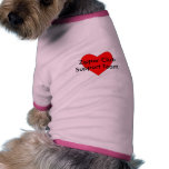 heart, Zipper ClubSupport Team pet clothing