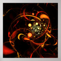 Heartbeat Abstract Art Print