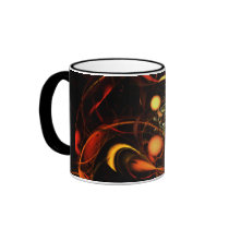 Heartbeat Abstract Coffee Mug