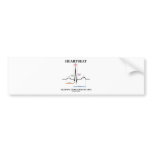 Heartbeat Leading Indicator Of Life Bumper Stickers