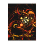 Heartbeat Thank You Postcard