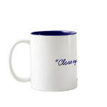 Heartfelt lyric mug