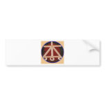 HEARTH - Karuna Reiki Healing Symbol bumper stickers