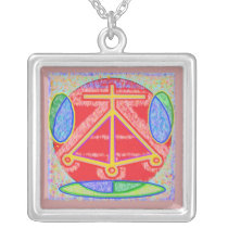 HEARTH: KARUNA  Reiki Healing Symbol Pendant