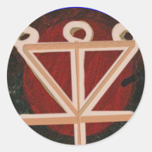 HEARTH - Karuna Reiki Healing Symbol Stickers