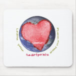 Heartprints mousepads
