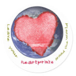 Heartprints stickers