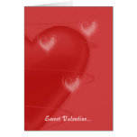 Hearts a Flutter Valentine's Card