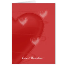Hearts a Flutter Valentine's Card