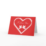 Hearts and doves love cards
