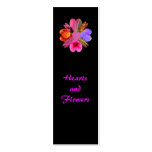 Hearts and Flowers, Bookmark business cards