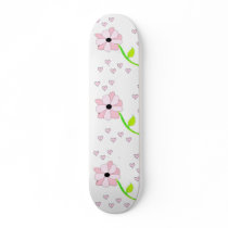 Hearts and Flowers Skateboard