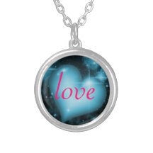 hearts and love pendant