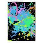 HEARTS AND PAINT SPLATTER cards