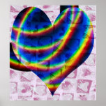 Hearts and Rainbows posters