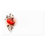 Hearts-and-Swirls business cards