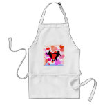 Hearts ballroom dancing aprons