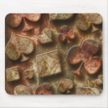 Hearts, Clubs, Diamonds and Spades Collage Mouse Pad
