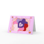 Hearts Collage Valentines Card Template
