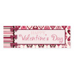 Hearts Confection Skinny Gift Tag 3 business cards