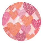 Hearts Envelope Seal stickers