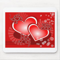 Hearts for Love Mouse Mat