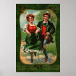 Hearts Full Of Joy St. Patrick's Day Poster posters