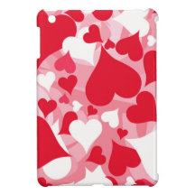 Hearts, Hearts, and More Hearts iPad Mini Cover