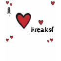 hearts, hearts, hearts, hearts, hearts, hearts,... t-shirts