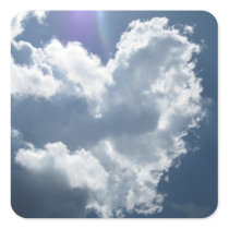 Hearts in the Sky (1) Stickers
