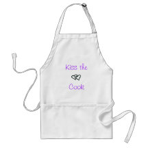 hearts, Kiss the Cook Aprons