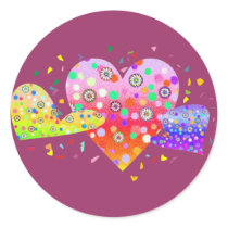 Hearts (love, amour, 爱)  A1