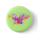 Hearts (love, amour 爱)  A3 buttons