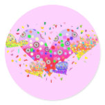 Hearts (love, amour 爱)  A3 stickers