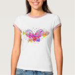 Hearts (love, amour 爱)  A3 t-shirts
