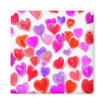 Hearts magnet
