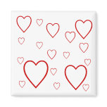 Hearts Magnets